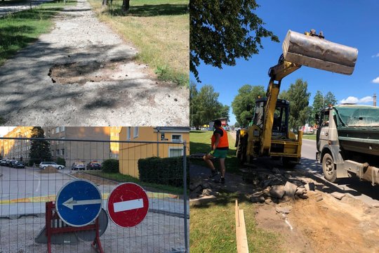 Prireiks kantrybės: šilutiškiai nuo gatvių remonto atsikvėps dar negreit