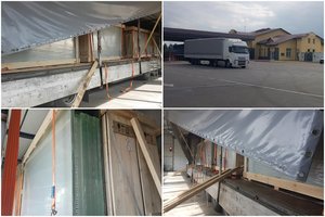 Stiklas iš Baltarusijos slėpė cigarečių kontrabandą: aptikta beveik 0,5 mln. eurų vertės rūkalų