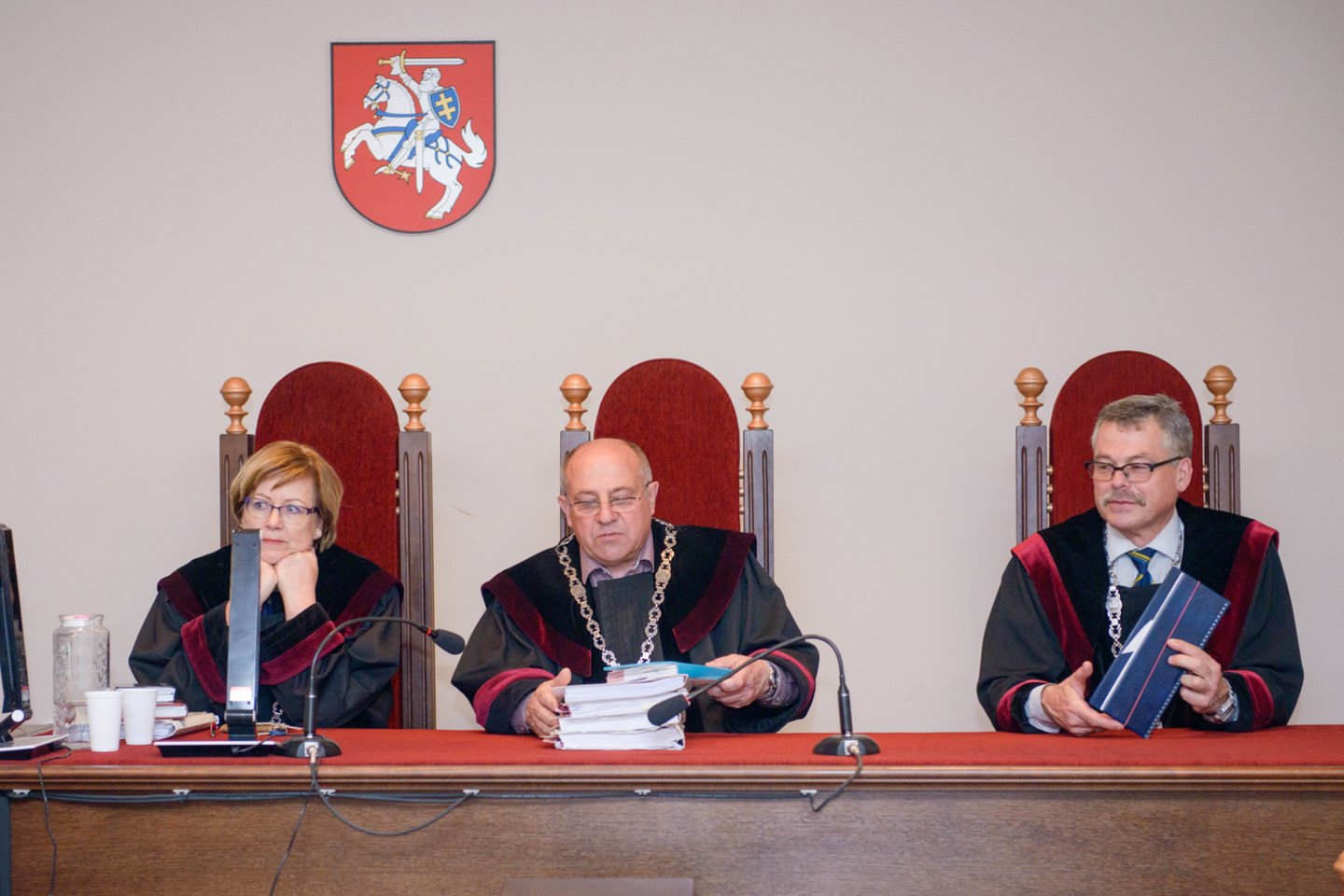 Teisėjas R. Antanavičius pripažintas kaltu dėl kito teisėjo papirkimo.<br>J.Stacevičiaus nuotr.