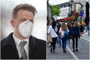 Profesorius įvardijo priemonę, kuri padeda apsisaugoti nuo užsikrėtimo Delta atmaina