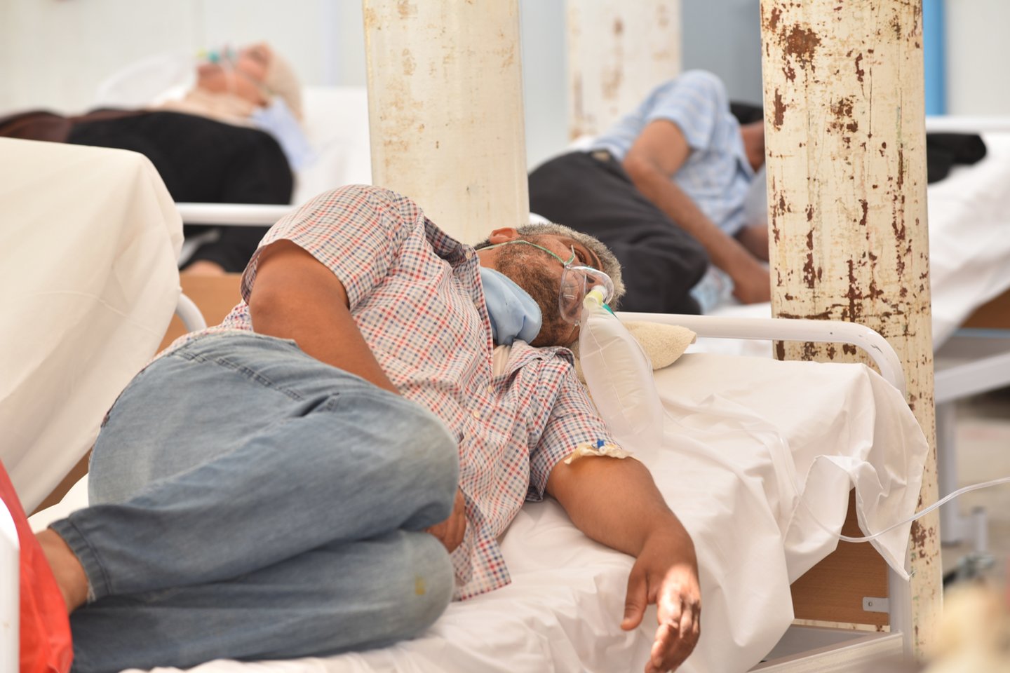 Tunise dėl COVID-19 pandemijos susiklostė „katastrofinė“ padėtis.<br> Zumapress/scanpix nuotr.
