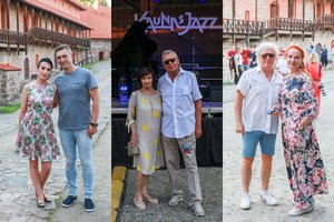 Trakų pilies kieme svečius atviliojo festivalio „Kaunas Jazz 2021“ muzika