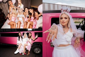 M. Grabštaitė parodė nematytus mergvakario kadrus: „Iš draugių gavau leidimą tuoktis“