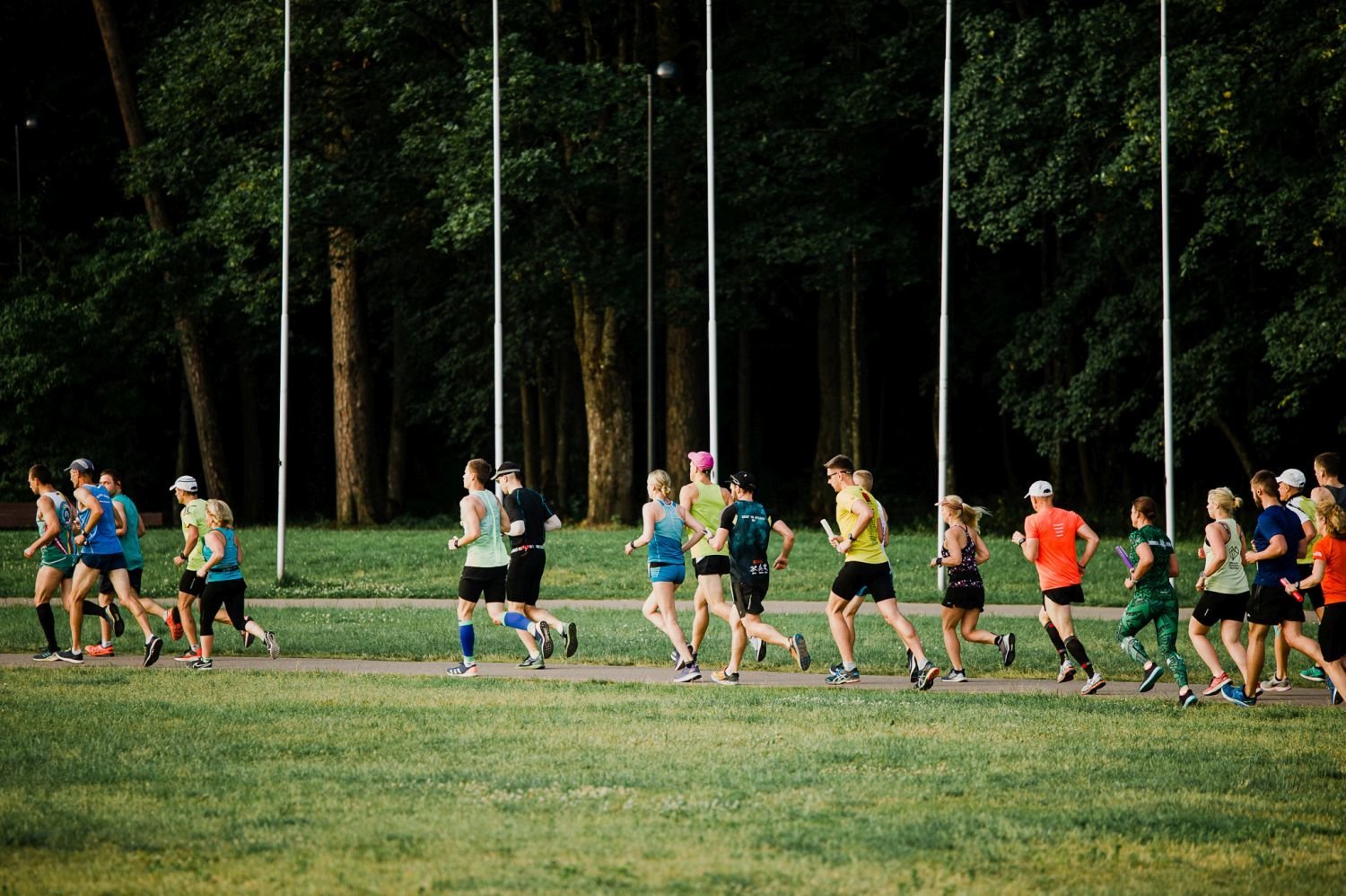 Bėgimas – sporto šaka bei aktyvus laisvalaikio praleidimas. Bėgimo metu dirba visos raumenų grupėsM.Repečkos nuotr.