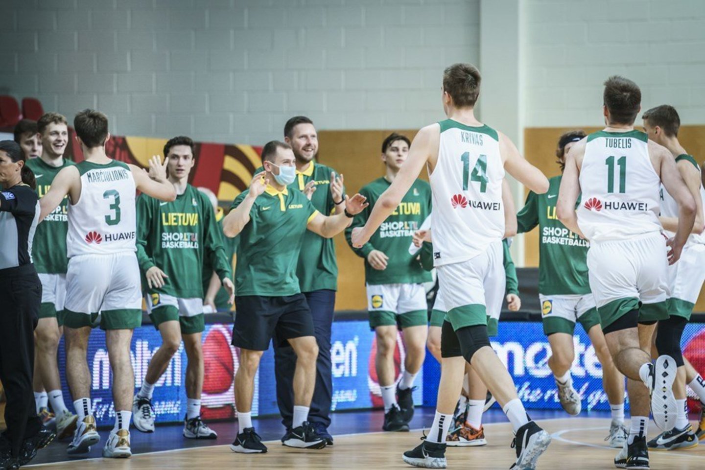 Lietuviai pralaimėjo ketvirtfinalyje.<br>FIBA.com nuotr.