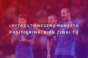 Testas. Ką žinote apie Europos futbolo pirmenybių finalus ir čempionus?