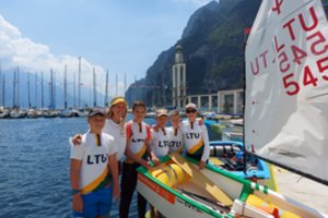 Pasaulio čempionate jaunųjų Lietuvos buriuotojų laukė ypatinga sėkmė