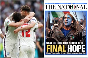 Anglijos pergalės nenorintys škotai kreipiasi į Italijos trenerį: „Roberto, tu paskutinė mūsų viltis“