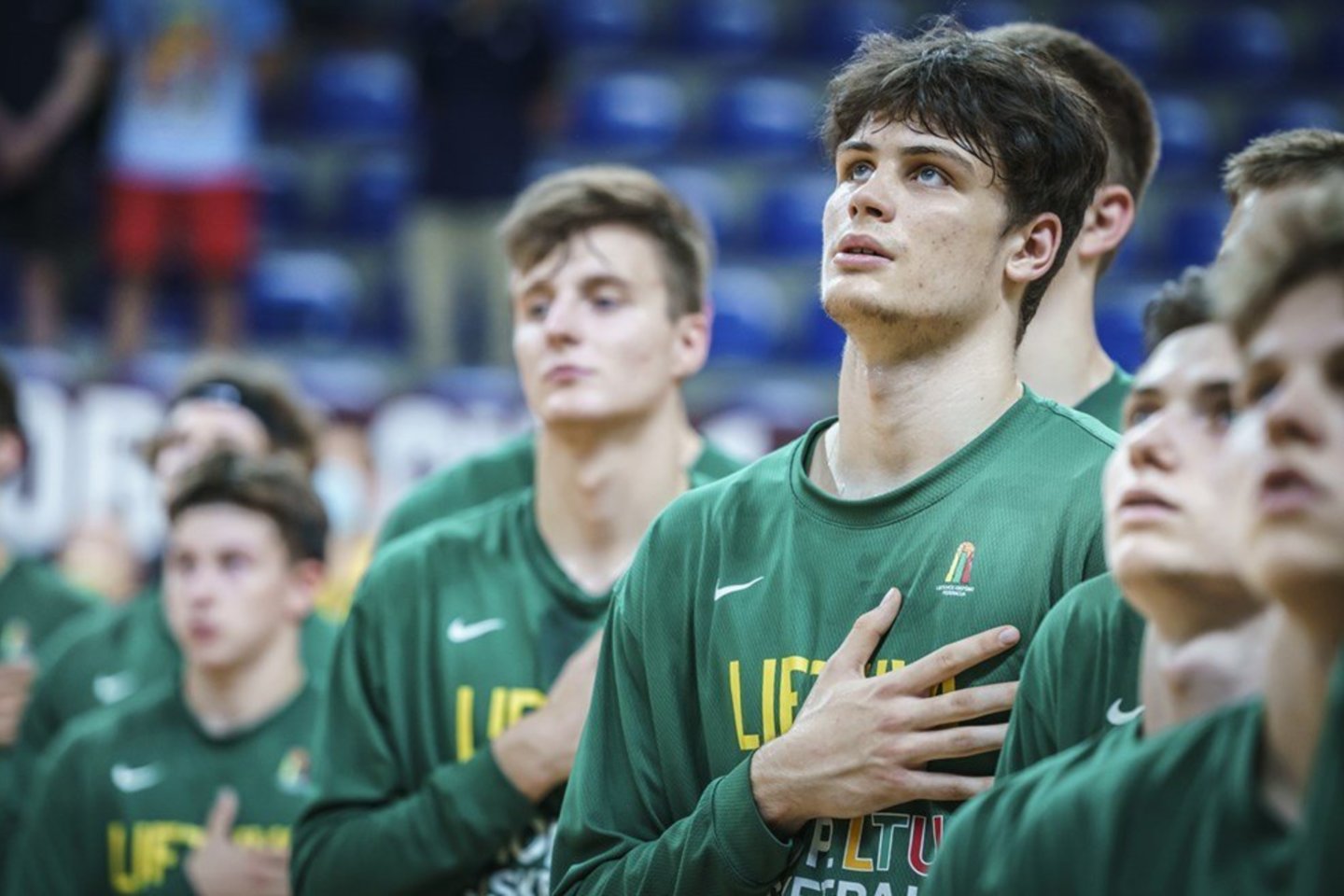 Lietuvos devyniolikmečių rinktinė stojo į planetos pirmenybių atkrintamąsias kovas.<br>FIBA.com nuotr.