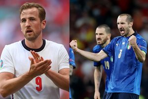 Žvilgsnis į „Euro 2020“ finalininkų kaktomušą: senbuviai italai ir 55 metus savo šanso laukę anglai