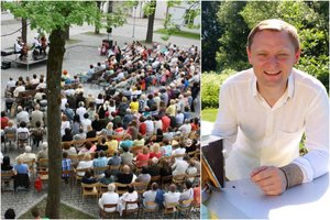 Tauragės muzikos festivalis mes iššūkį didiesiems Lietuvos miestams