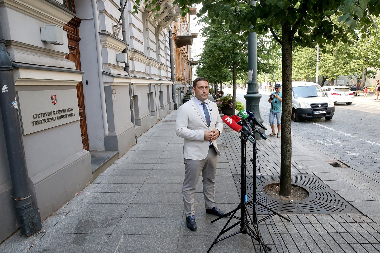 Tyrimo išvadas pristatė viceministras Elanas Jablonskas.