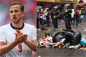 Tikrąjį Anglijos aistruolių veidą pamatęs rinktinės kapitonas rėžė: „Tokių sirgalių mums nereikia“