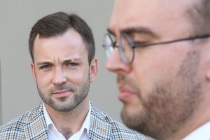 G. Nausėdos žodžius apie partnerytę išgirdęs T. V. Raskevičius nesutriko: jaučiasi užtikrintai