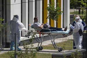 Rusija pranešė apie naują mirštamumo nuo COVID-19 rekordą