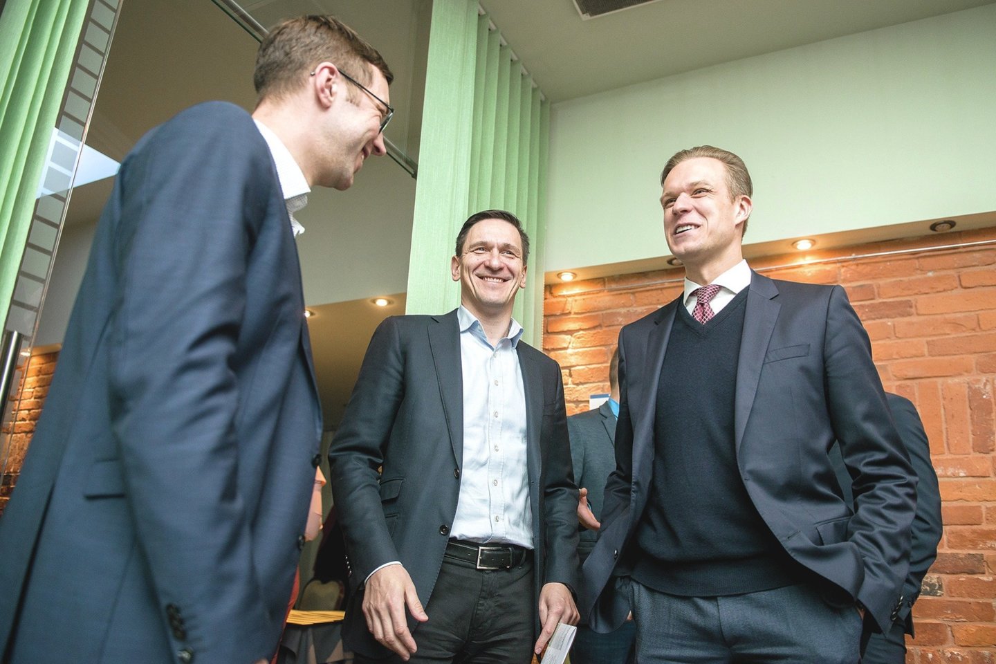 Turtingiausi tarp ministrų – konservatoriai G.Landsbergis (dešinėje) ir D.Kreivys.