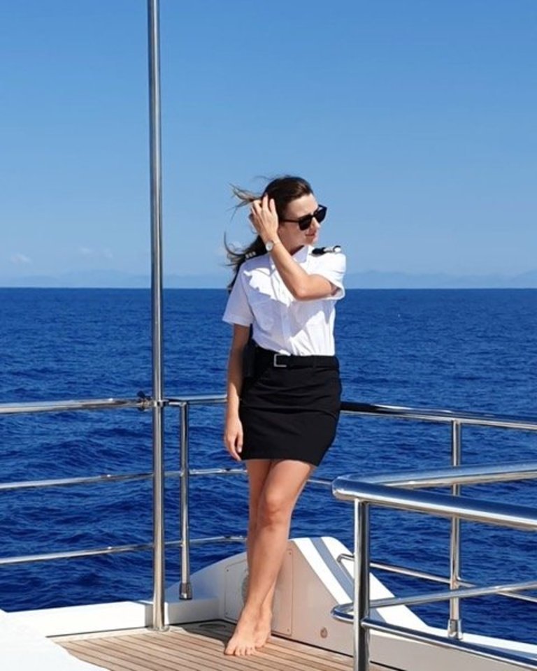  Jachtų stiuardese dirbanti Kristina papasakojo, kodėl ji nenorėtų kurti šeimos su lietuviu. <br> Asmeninio albumo nuotr.