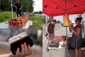 Ant prekystalių – paskutinės braškės: ragina skubėti mėgautis, nes kainos kyla