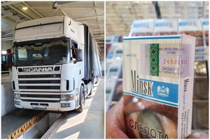 Mediena su cigaretėmis – Raigarde muitininkai ir pasieniečiai sulaikė beveik 2 mln. eurų vertės kontrabandą