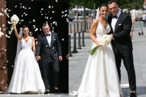 Vienas žinomiausių kaskadininkų Darius Petrikauskas vedė savo mylimąją teisininkę