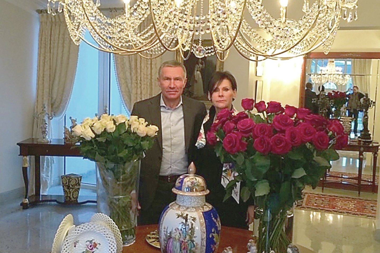 R.Karpavičius Palangoje iki 2018 m. lapkričio gyveno su pirmąja žmona Audrone.<br>Nuotr. iš asmeninio albumo