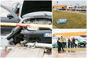 Girtas vairuotojas Vilniuje užmušė ant šaligatvio stovėjusį pėsčiąjį ir bandė sprukti