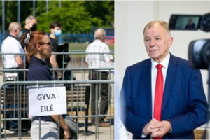 V. Andriukaitis: kai kurių profesijų atstovus reikia skiepyti privalomai arba neleisti dirbti