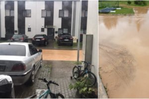 Šalia Vilniaus besiplečiančios gyvenvietės naujakuriai nebežino, ko griebtis – jų išpuoselėti kiemai skęsta purve