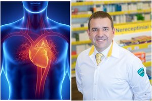 Neignoruokite organizmo siunčiamų signalų – vaistininkas pataria, kaip pasirūpinti savo širdimi