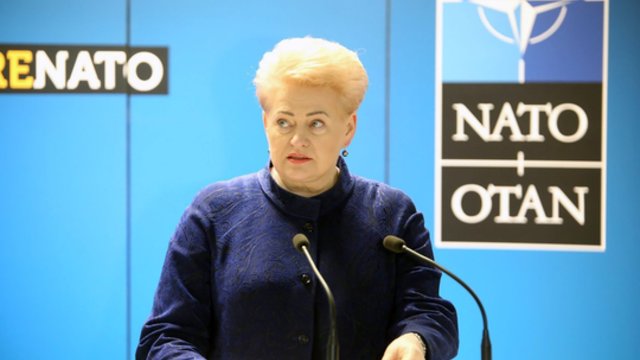Diskutuojama dėl NATO generalinio sekretoriaus pareigų: tarp realiausių kandidatų D. Grybauskaitė