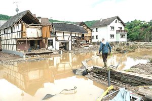 Tokios tragedijos Vokietija nematė nuo Antrojo pasaulinio karo: šaliai atsigauti prireiks ne vienerių metų