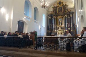 Palaimintojo Jurgio Matulaičio mieste bursis grigališkojo choralo mėgėjai