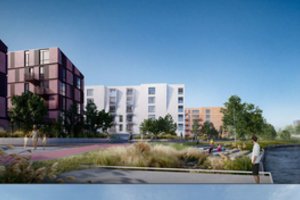 Kelios architektų komandos kūrė Klaipėdos centre ypatingą kvartalą – įrengs daugiau kaip 700 butų