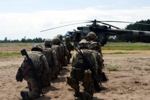Ukraina pradėjo bendras karines pratybas su Lietuva, JAV ir Lenkija