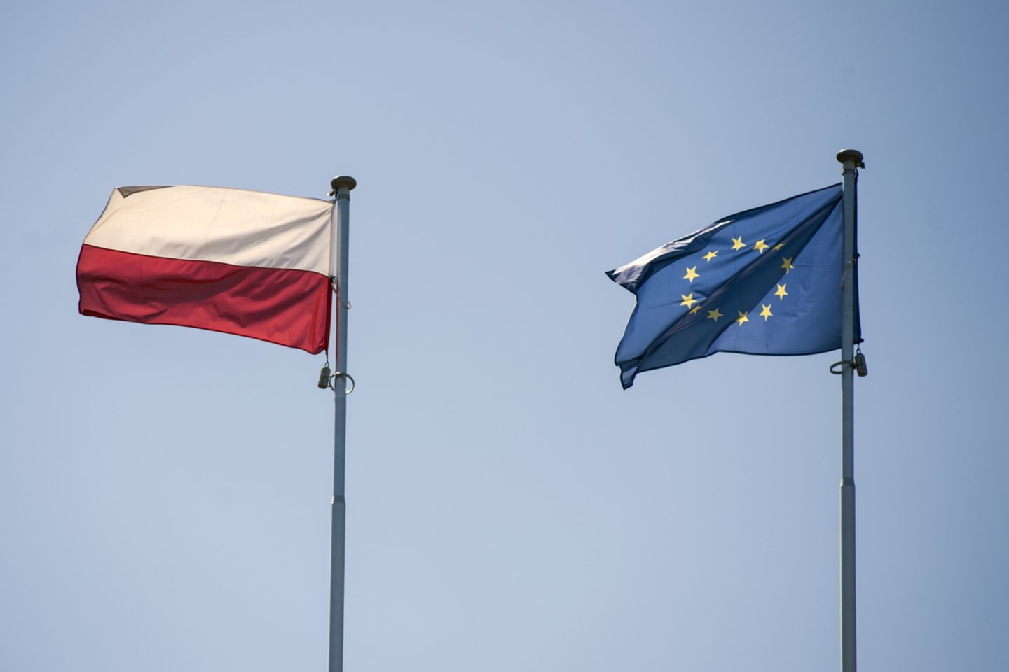 Šis ginčas gali užtraukti Lenkijai finansinių nuobaudų ir išprovokuoti pavojingą politinį susiskaldymą ES.<br>ZUMA Press/Scanpix nuotr.