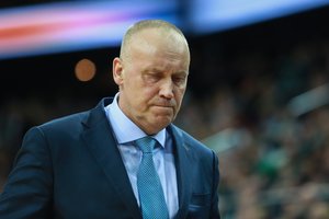 Prie Lietuvos krepšinio rinktinės vairo nesiveržiantis R. Kurtinaitis: „Ne žaidėjai renka trenerius, o federacija skiria“