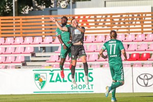 „Kauno Žalgirio“ futbolininkams – penki triuškinami Velso vicečempionų smūgiai Marijampolėje