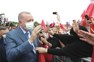 Turkijos prezidentas nori, kad Kipre ir toliau liktų dvi valstybės