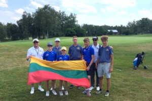 Europos jaunių komandiniame golfo čempionate – sėkmingas Lietuvos rinktinės debiutas