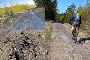 Pagaliau žada sutvarkyti tragišką pėsčiųjų ir dviračių taką Smiltynė-Nida: darbus žada baigti iki 2025 m.