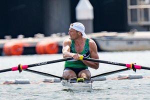 Lietuvai prasidėjo olimpinės žaidynės: M. Griškonis užtikrintai pateko į ketvirtfinalį