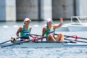 M. Valčiukaitė ir D. Karalienė į olimpiadą grįžo užtikrintai, tarsi nesavi atrodę S. Ritteris ir A. Adomavičius prisivirė košės