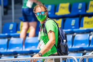 Po finišo – Tokijo kaitros slegiami M. Griškonio žodžiai treneriui: „Sunkus oras, sudėtinga kvėpuoti“