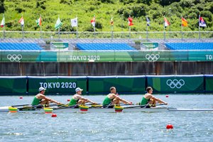 Skubiai į olimpiadą atskriejusi Lietuvos keturvietė atrankoje – paskutinė 