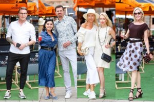 Vakarėlis Kauno restobaro terasoje sudomino garsenybes – grožėjosi Rotušės aikšte