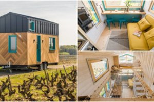 Mamai su dukra specialiai pagamino dviaukštį namelį – už būstą ant ratų jos paklojo neįtikėtiną sumą