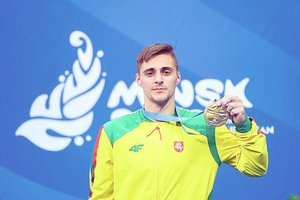 Nuo skersinio kritęs Robertas Tvorogalas nepagerino Rio de Žaneire užimtos pozicijos: Tokijuje liko 46-as