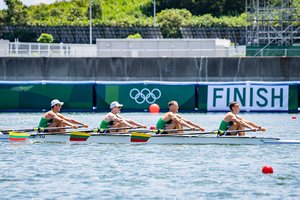 Lietuvos irklavimo keturvietei stebuklo sukurti nepavyko: „Tai – ne mūsų vieta, turėjome būti finale“