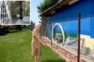 Dėl kelių centimetrų žemės – nesibaigiantis karas su kaimynais, užsispyrusios senjorės niekas nesutramdo