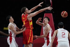 Ispanijos krepšininkai nepaliko jokių šansų japonams